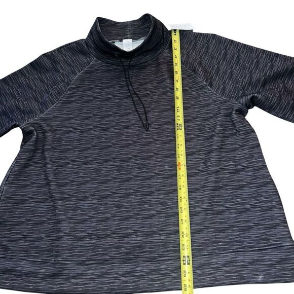 NWT LIVI Crowl Neck Drawstring Sporty Pullover Size 18/20 - Picture 9 of 9